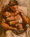 Mother and child4 1905 cubist Pablo Picasso